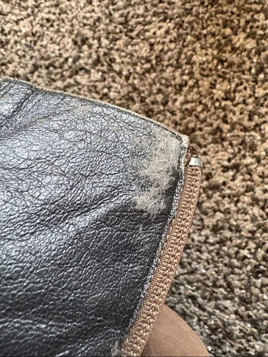 Aldo Taupe Bow Suede Ankle Booties - Picture 7 of 10